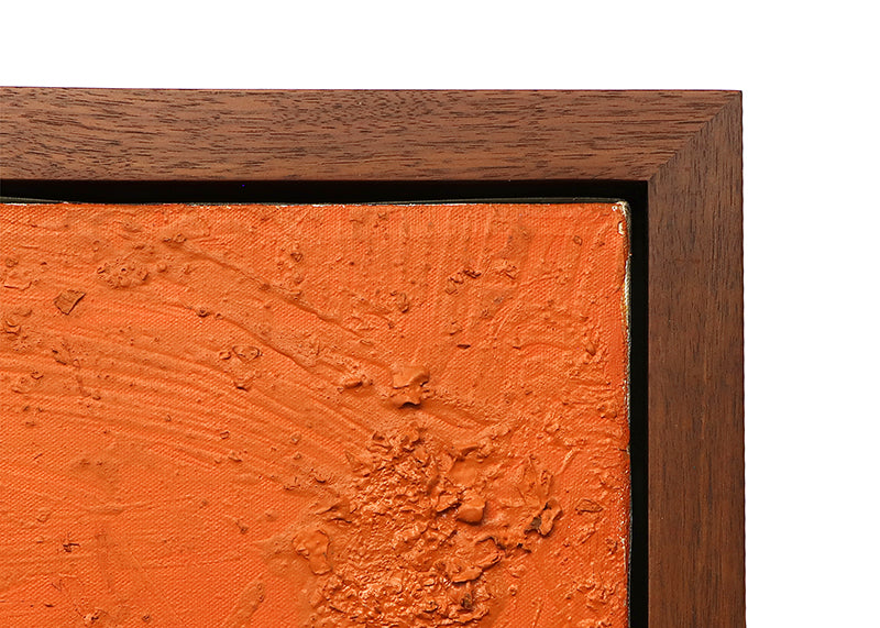 Untitled (Abstract with Red, Orange, Black and White),