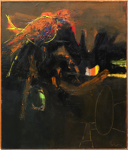 Untitled (Abstract of Bird), Painting