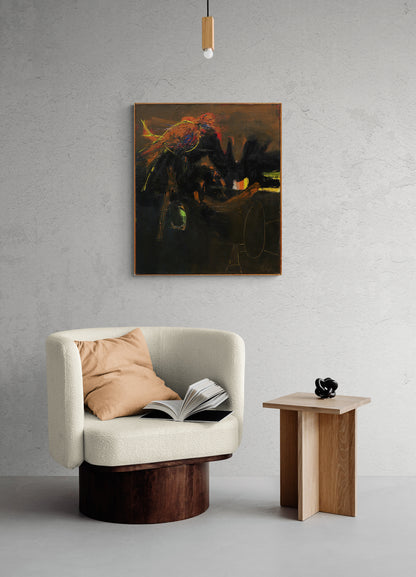Untitled (Abstract of Bird), Painting