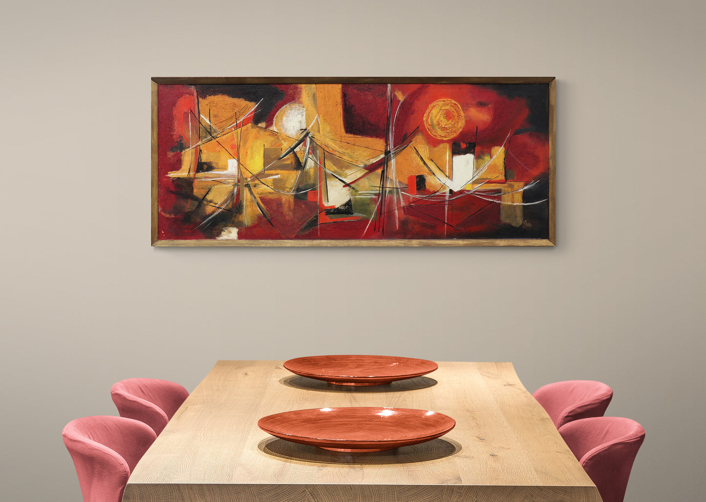 Untitled (Abstract Cityscape),