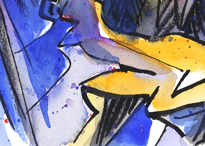 Walpi #1 (Hopi Village on First Mesa, Arizona), Painting, dated 2001