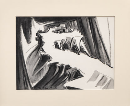 Walpi #17 (Hopi Village on First Mesa, Arizona), Painting, circa 2004