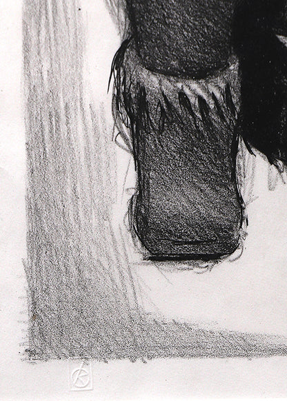 Indian Snake Dance (Two Figures Dancing), Print, 1952