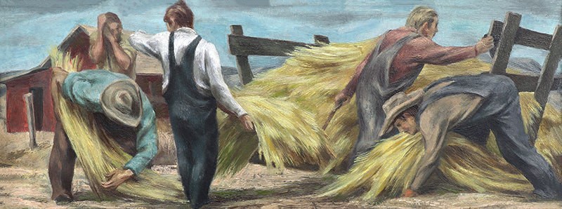 Untitled Mural Study, Painting, 1936