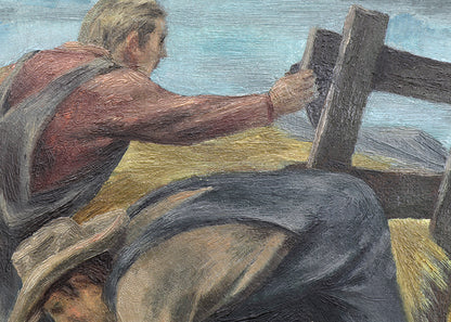 Untitled Mural Study, Painting, 1936