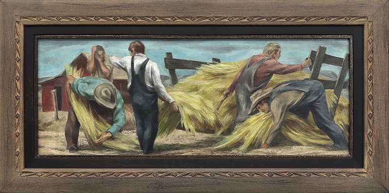 Untitled Mural Study, Painting, 1936