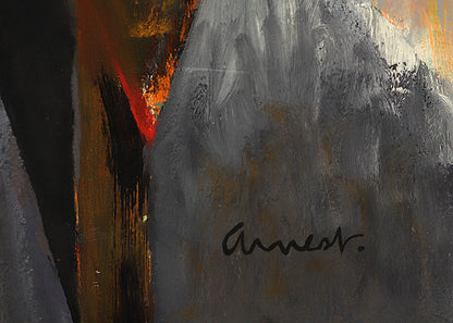 Signals, Orange and Black, Painting, 1962