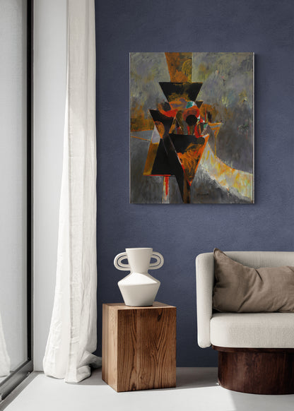 Signals, Orange and Black, Painting, 1962