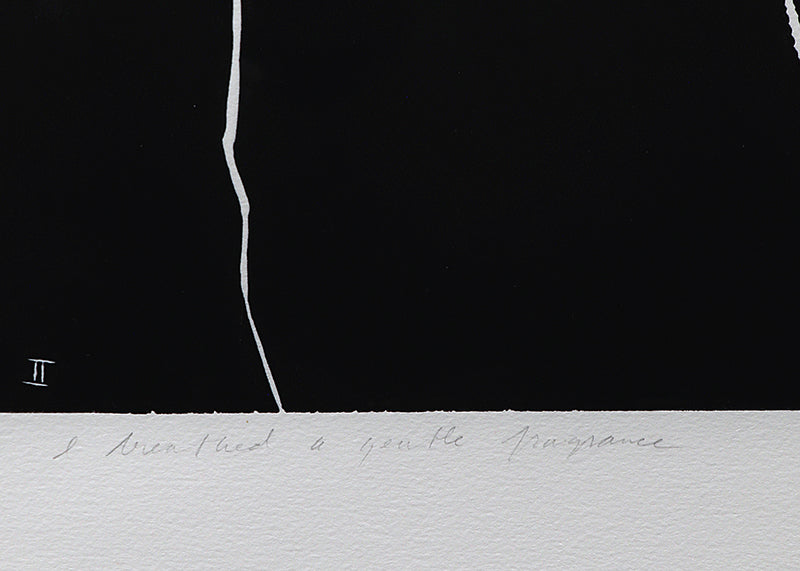 I Breathed A Gentle Fragrance, Print, dated 1987