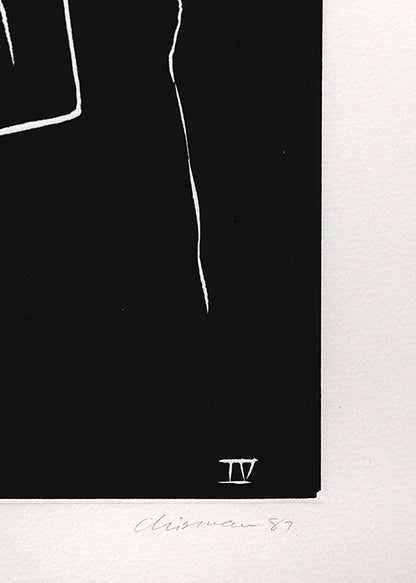 If You Love For Beautys Sake, Print, dated 1987
