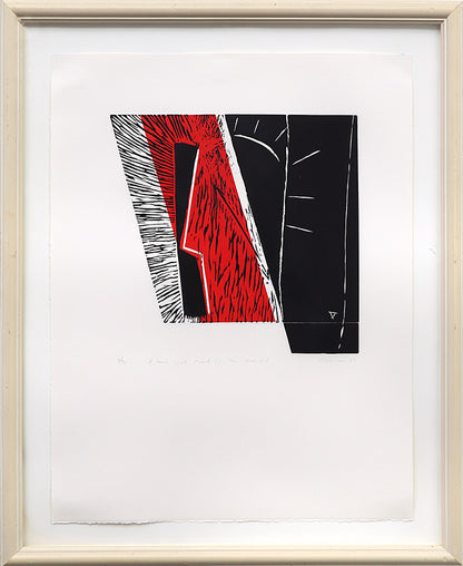 Untitled (Colorado Landscape with a Stream and Trees), Painting, Mabel Feucht (1901-1992), vintage fine art, Horizontal, Medium, Framed, watercolor, 20th CENTURY (1900-1999), Mabel, Feucht, Landscape, Women Artists, 13 ¾ x 21 ¾ inches