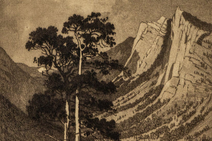 Black Canyon, Colorado (Estes Park, Colorado - Mountain Moods), Print, circa 1916