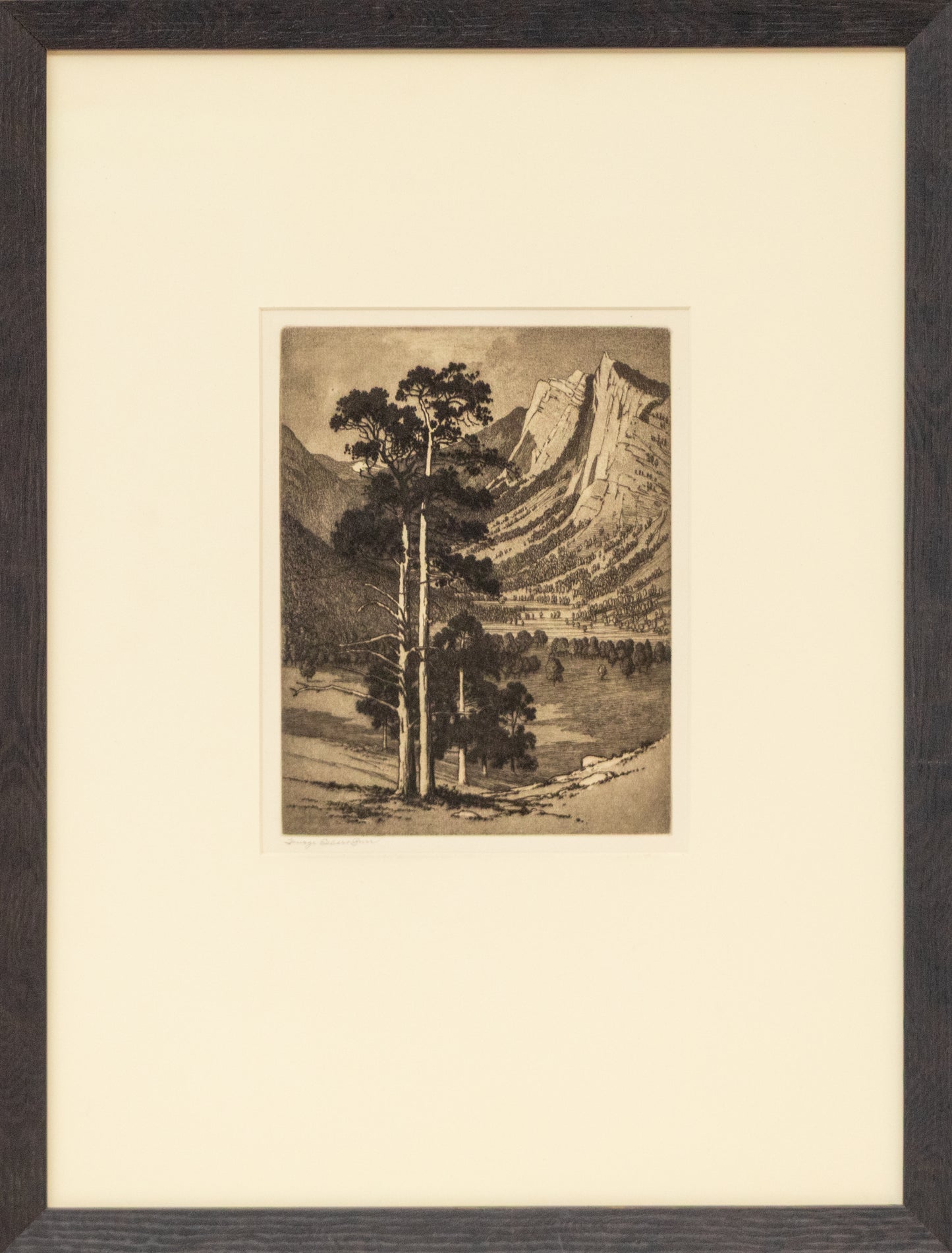 Black Canyon, Colorado (Estes Park, Colorado - Mountain Moods), Print, circa 1916