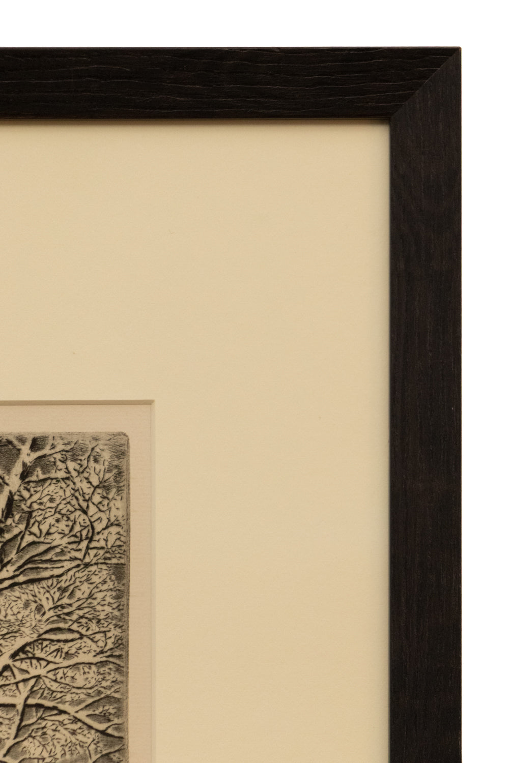 Brook in Winter, No. 3 (Winter Landscape with Trees and Creek), Print, circa 1920