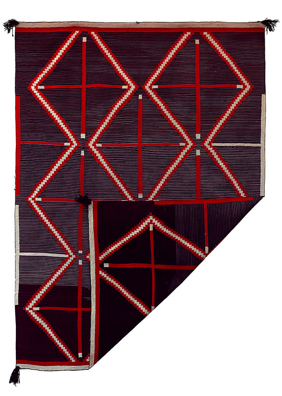 Germantown Moki Blanket, circa 1880