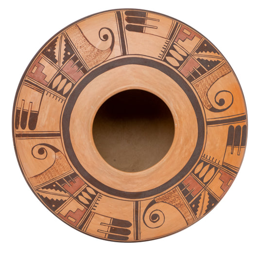 Polychrome Pottery Jar