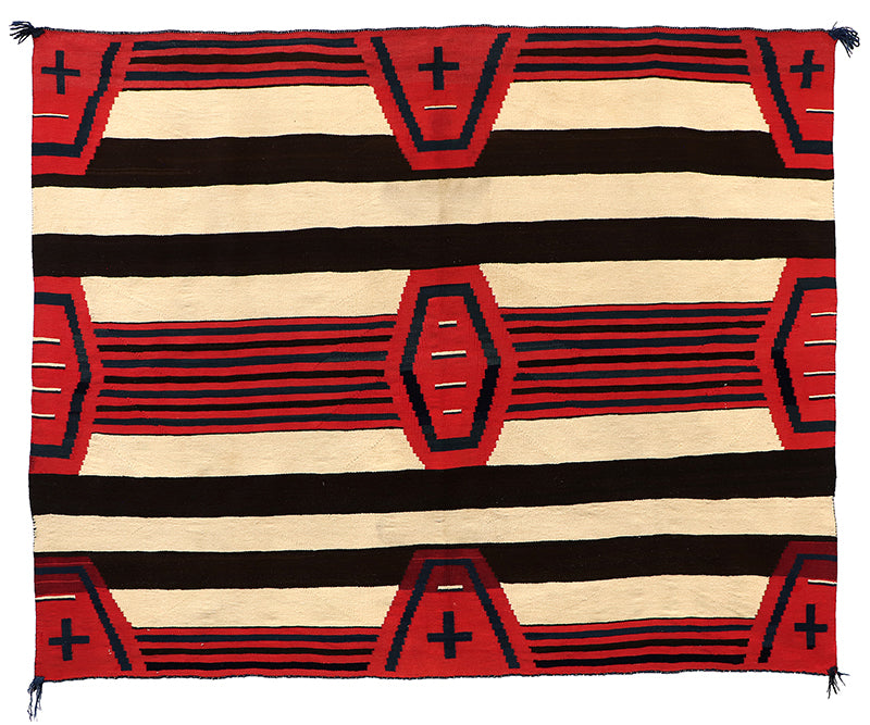 Navajo (Diné) artwork for sale. Chief's Blanket, Third Phase Variant, circa 1875, Denver, Colorado, Art Gallery)