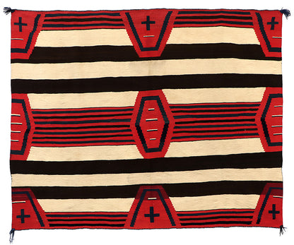 Navajo (Diné) artwork for sale. Chief's Blanket, Third Phase Variant, circa 1875, Denver, Colorado, Art Gallery)