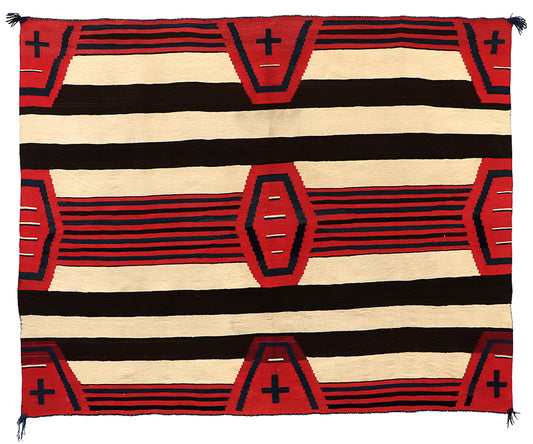 Navajo (Diné) artwork for sale. Chief's Blanket, Third Phase Variant, circa 1875, Denver, Colorado, Art Gallery)
