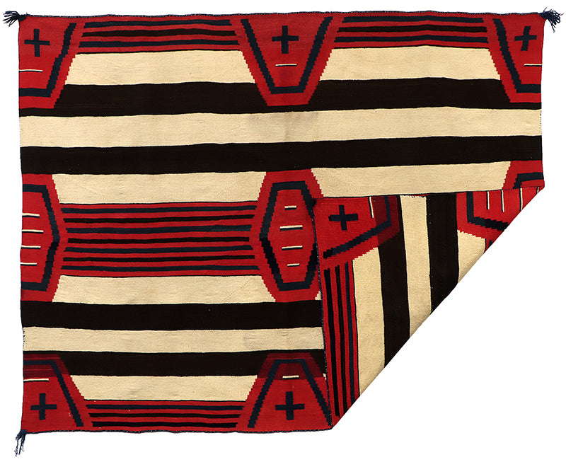 Navajo (Diné) artwork for sale. Chief's Blanket, Third Phase Variant, circa 1875, Denver, Colorado, Art Gallery)