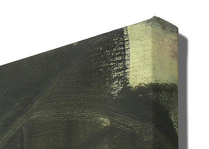 Untitled (Brown and Green Abstract), Painting, 1994
