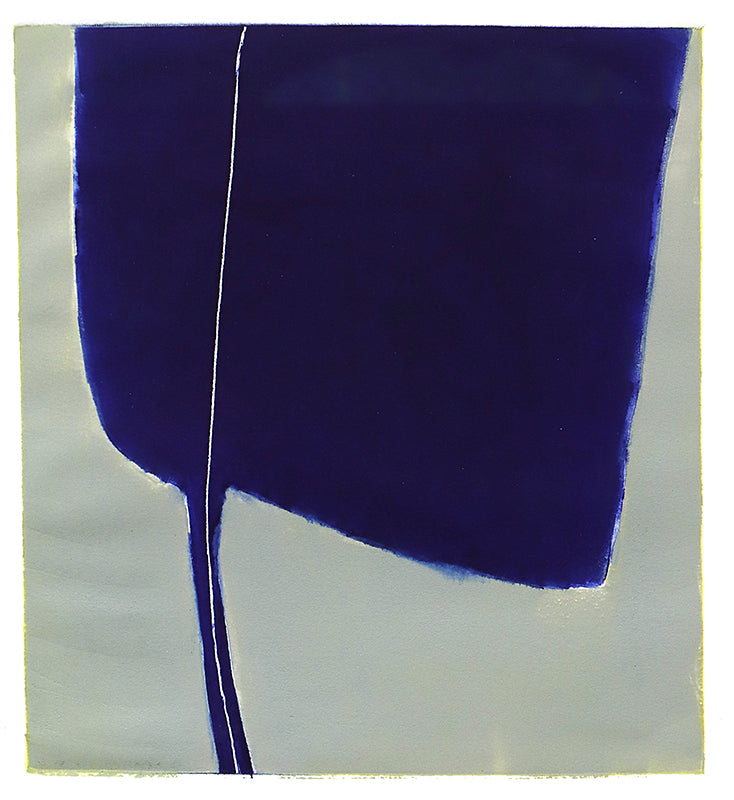 Untitled (Abstract Blue and Grey), Print, circa 1990-2005