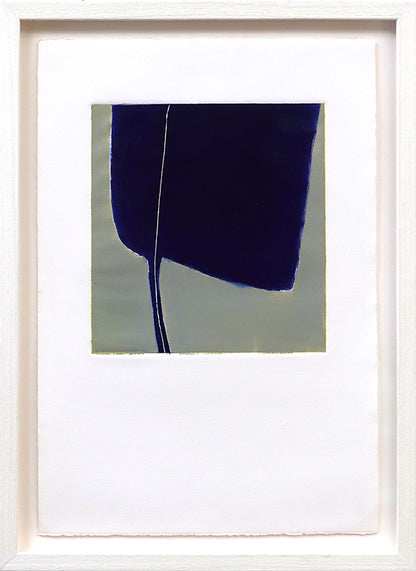 Untitled (Abstract Blue and Grey), Print, circa 1990-2005