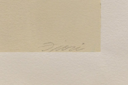 Untitled (Abstract Olive, Blue, and Black Rectangles), Print, circa 1990-2005