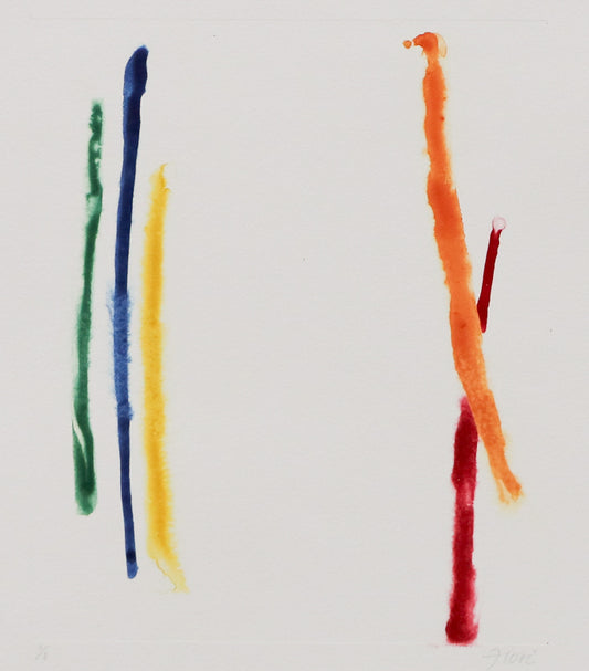 Untitled (The Bullfight), Painting, circa 1955, Walter Green (1905-1994), vintage fine art, Framed, oil, masonite, circa 1955, Walter, Green, Abstract, American Modernism, Animals & Wildlife, Western & Native American, 15 Colorado Artists - Colorado Fifteen