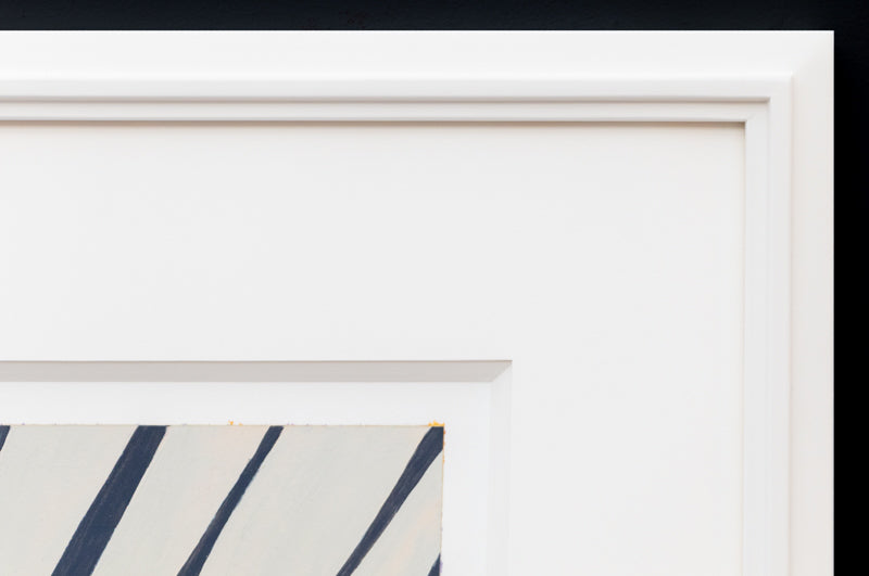 Yellow Series #5 (Abstract in Yellow, Pink, White, and Black), Painting, 2006