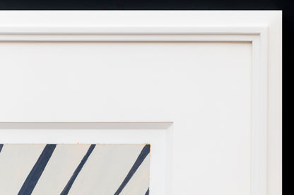 Yellow Series #5 (Abstract in Yellow, Pink, White, and Black), Painting, 2006