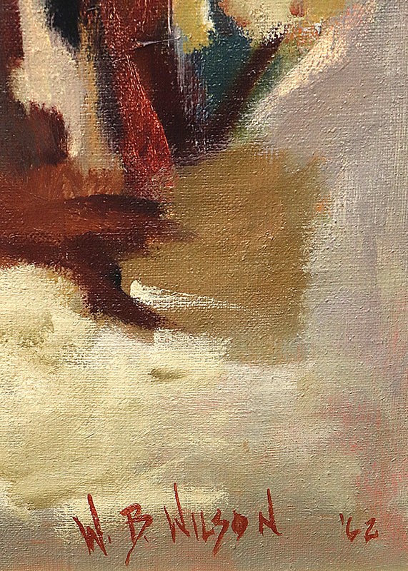 Looming Bluff, Painting, dated 1962