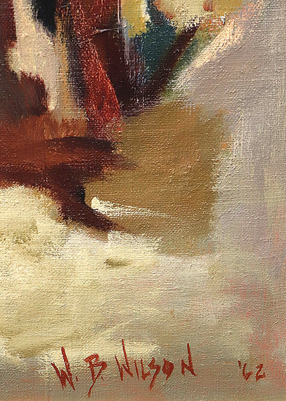 Looming Bluff, Painting, dated 1962