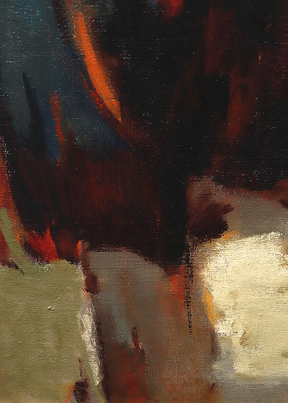 Looming Bluff, Painting, dated 1962