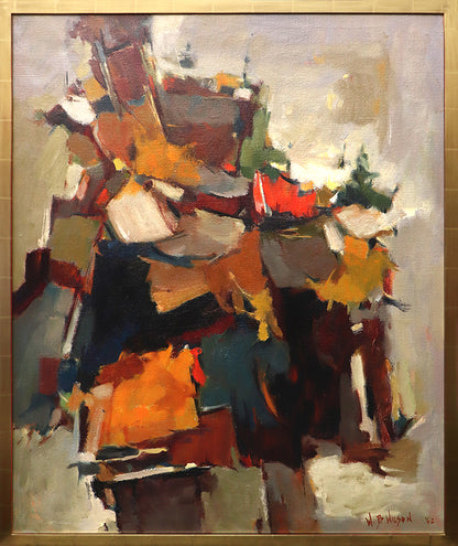 Looming Bluff, Painting, dated 1962