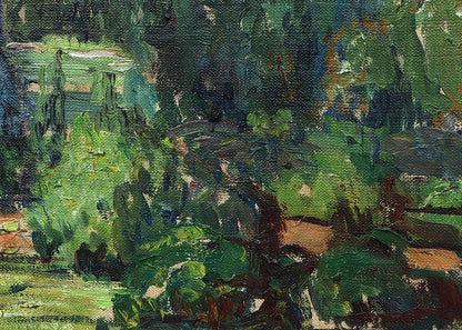 View From The Park (Colorado Landscape), Painting