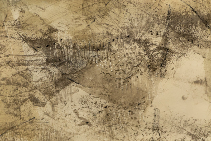 Abstract (Composition in Cream, Gray, and Brown), Painting
