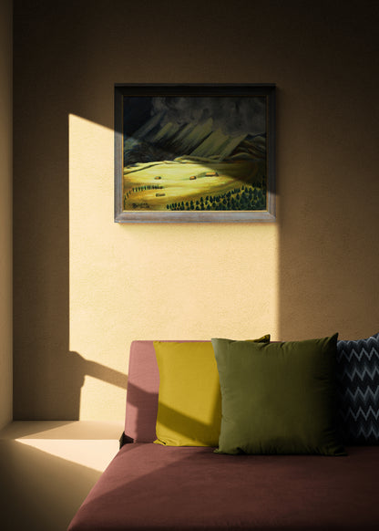 After Storm, San Cristobal Valley Ranch, Taos-Questa Road (Santa Fe, New Mexico), Painting, 1968