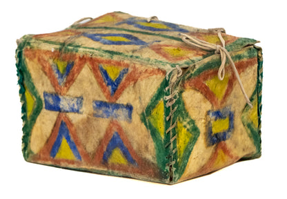 Miniature Painted Parfleche Box