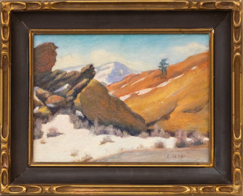 Red Rocks Park (Colorado), Painting, circa 1935