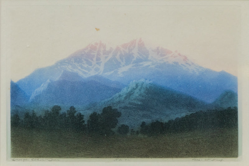 Longs Peak, Estes Park, Colorado, No. 2, Print, circa 1920