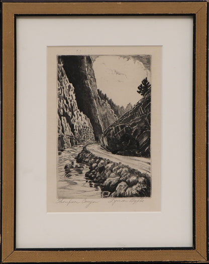 Thompson Canyon (Big Thompson, Near Estes Park, Colorado), Print, circa 1939