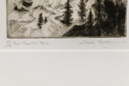 Red Mountain Relic (View of Red Mountain, Colorado), Print