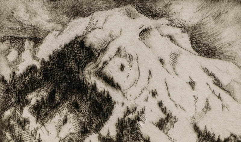 Red Mountain Relic (View of Red Mountain, Colorado), Print