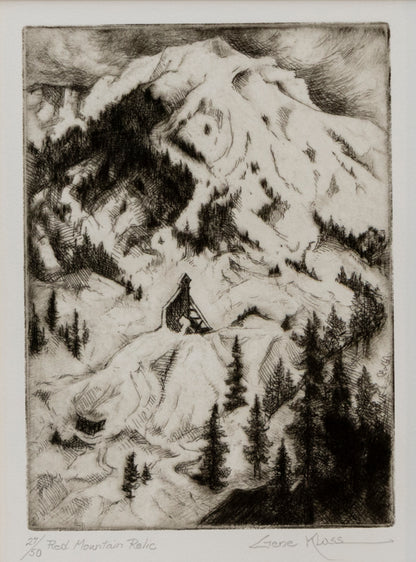 Red Mountain Relic (View of Red Mountain, Colorado), Print