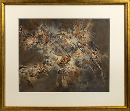 Untitled (Cosmos Abstract), Painting, circa 1960-1970