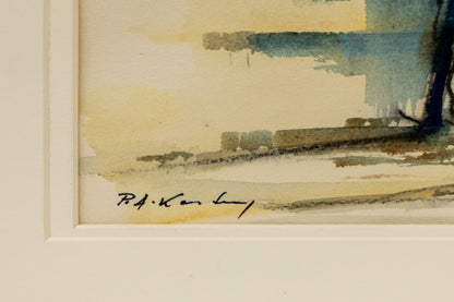 New Mexico (Semi Abstract Adobe), Painting