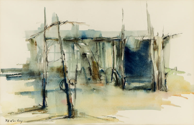 New Mexico (Semi Abstract Adobe), Painting
