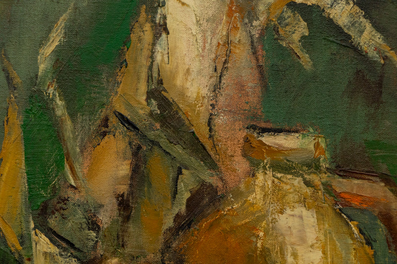 Still Life (#10) (Still Life of Bottles and Fruit), Painting