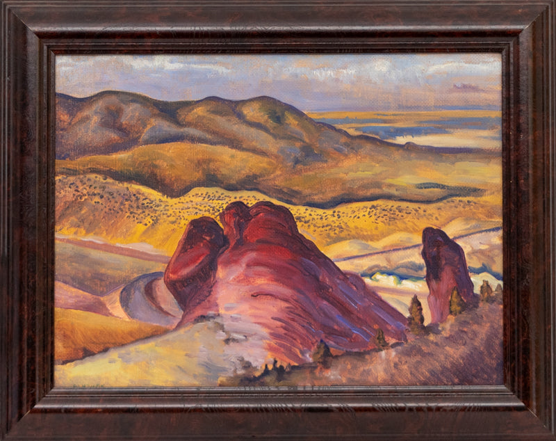 Untitled (Rocky Landscape), Painting